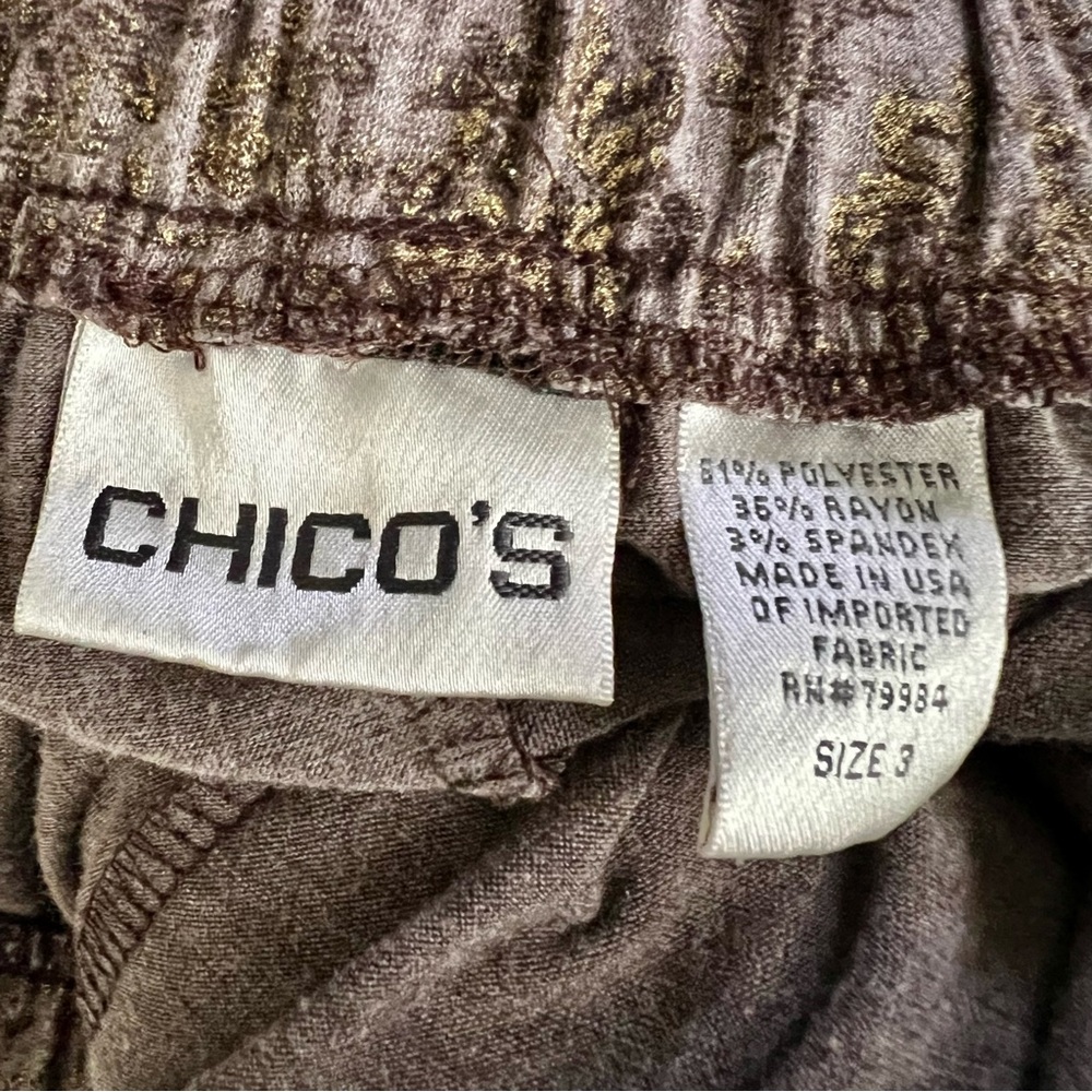 Chico’s brocade print maxi skirt - Picture 5 of 5